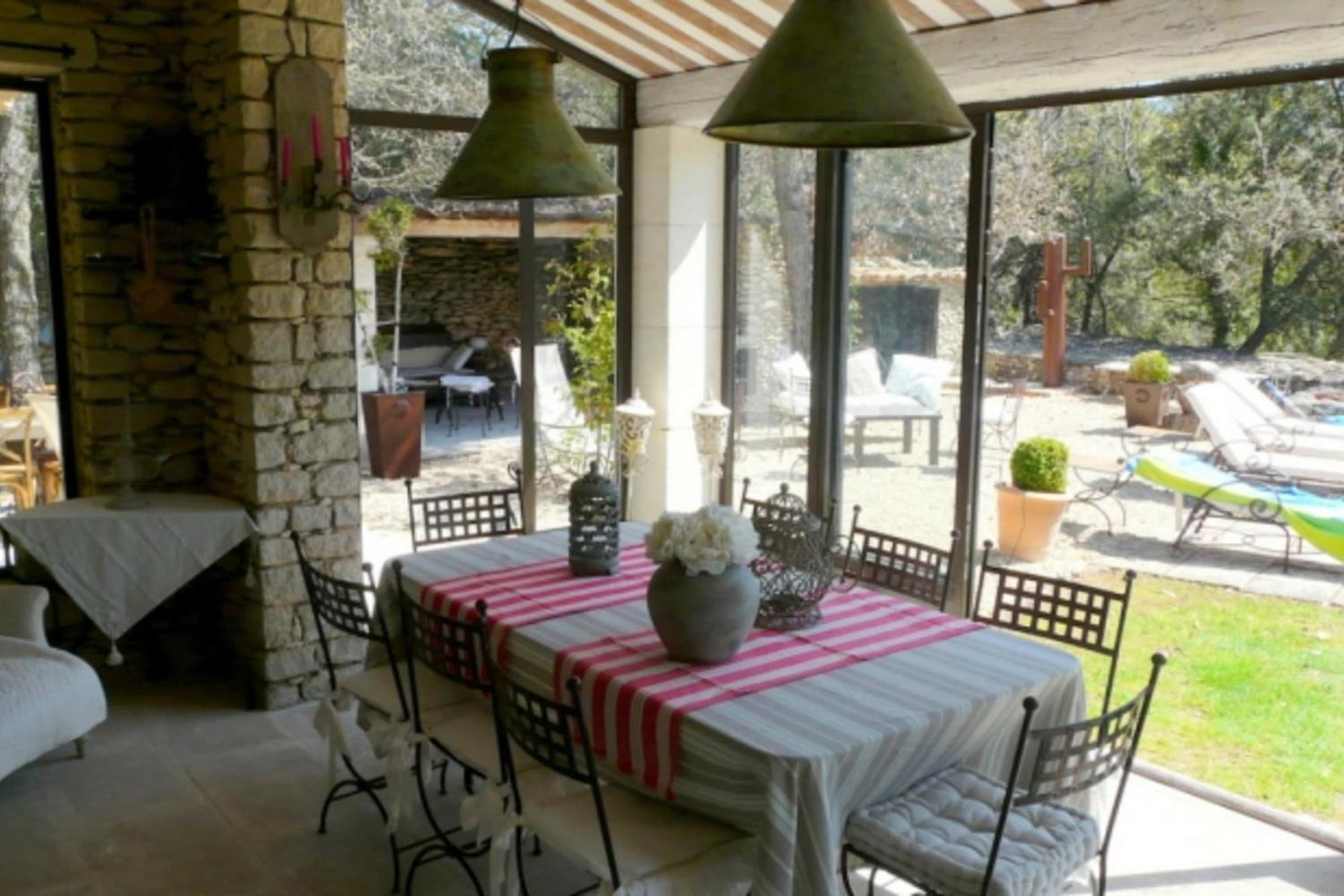 Beautiful Provencal Villa With Pool And Jacuzzi Lacoste  Eksteriør bilde